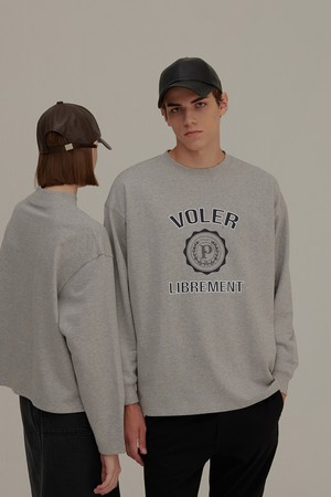 SIGNATURE LOGO LIGHT MTM T GREY
