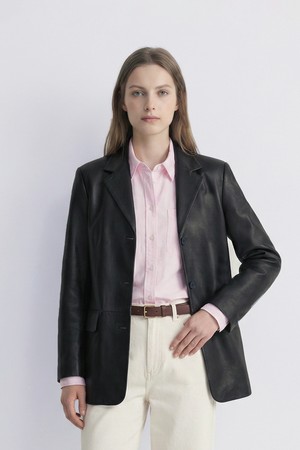 클래식 베지터블 3버튼 싱글 자켓