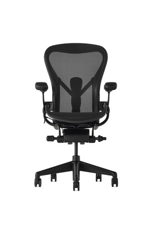 [허먼밀러] New Aeron Chair B Size Onyx