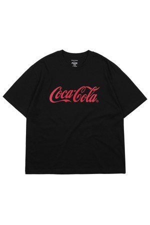 Coca-Cola graphic Half T-shirts 블랙