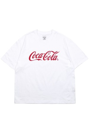 Coca-Cola graphic Half T-shirts 화이트