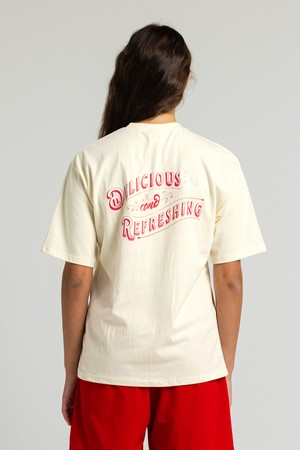 Delicious BASIC SHORT SLEEVE T-SHIRTS 크림