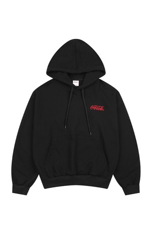 코카-콜라 : Coca-Cola logo hoodie 블랙