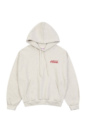 코카-콜라 : Coca-Cola logo hoodie 오트밀