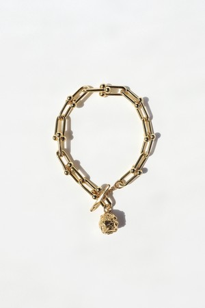 Crease Ball Hoof Chain Bracelet