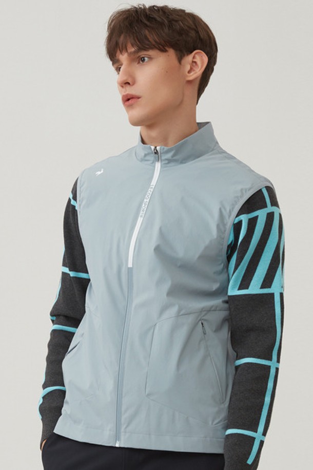 le coq sportif golf - 베스트 - 남성 2LAYER 안감 우븐 베스트 (GO121MWV11)