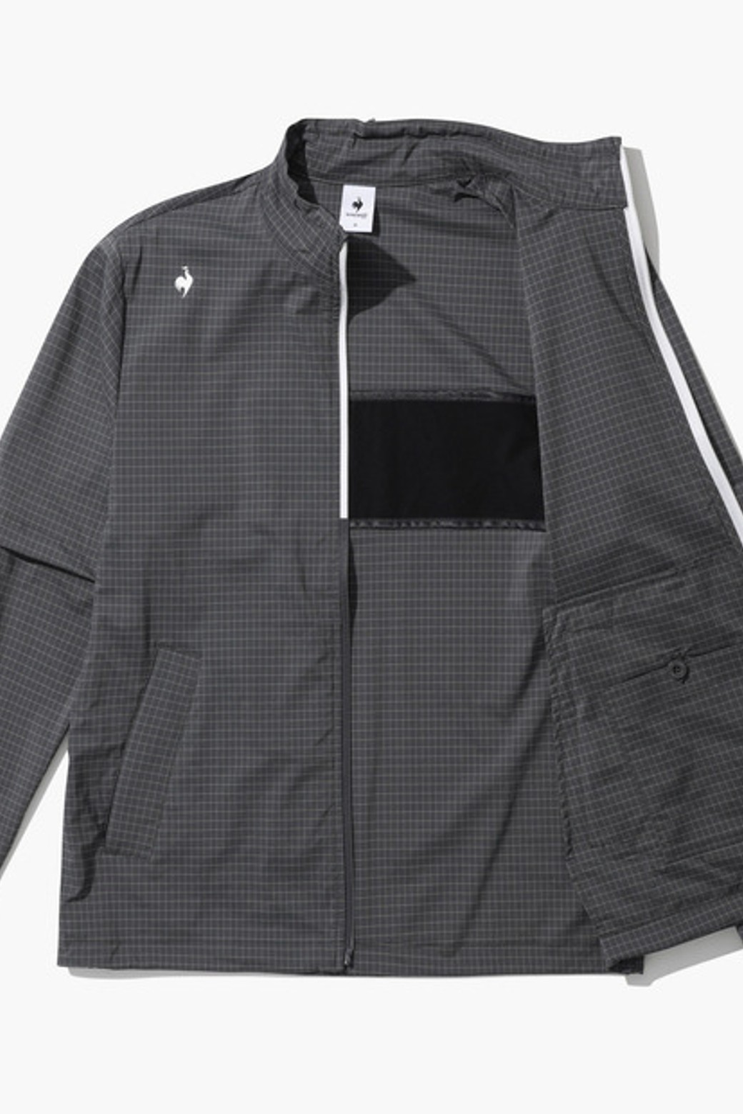 le coq sportif golf - 자켓 / 점퍼 - 남성 반집업 바람막이 자켓 (소매탈부착) (GO111MBL32)