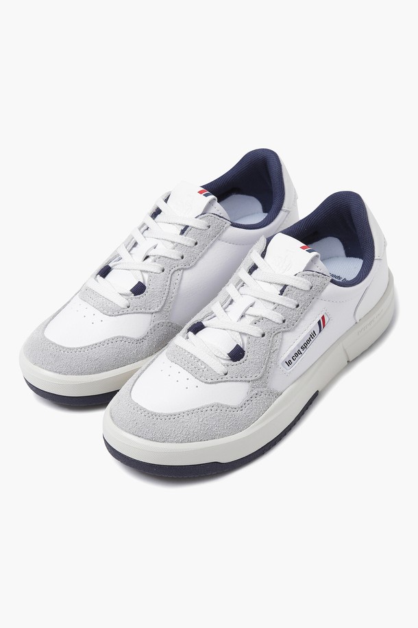 le coq sportif - 스니커즈 - 르 코트 컵솔 화이트(QO323LCU81)