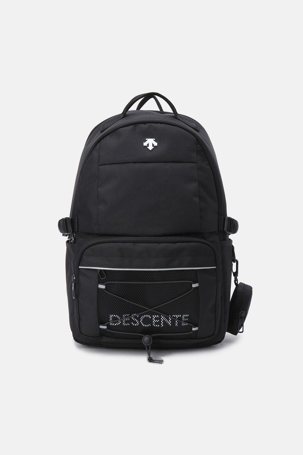 DESCENTE - 백팩 - 저용량 메쉬포켓 백팩 (20L) 블랙(SP123UBP12)