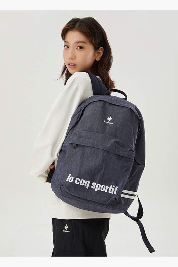 le coq sportif - 백팩 - 선데이 백팩 데님(QP123ABP15)