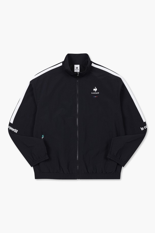 le coq sportif - 자켓 - 선데이 바람막이 자켓 블랙(QP123TJK31)