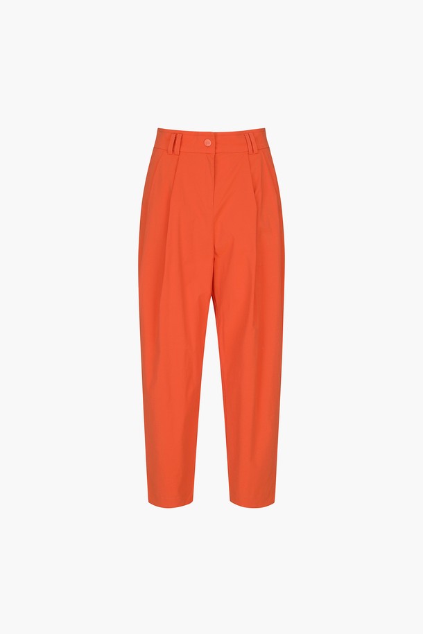 le coq sportif golf - 팬츠 - 여성 투턱 배기핏 팬츠 (GO112LPT36)