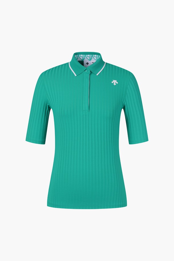 세련된 여성 골프룩을 위한 골지 5부 반팔 티셔츠입니다. 뛰어난 신축성과 활동성을 제공하는 나일론과 폴리우레탄 혼방 소재로 제작되었습니다. 스포티한 무드를 연출하는 폴로넥 디자인과 골지 패턴이 특징이며, 여름 시즌 시원하게 착용하기 좋습니다. OWHG, TUQG 두 가지 색상으로 만나볼 수 있으며, 제품 코드는 DO32WFTS71입니다. 미니멀하면서도 스타일리시한 골프웨어를 완성해보세요.
