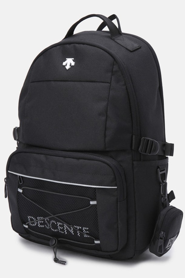 DESCENTE - 백팩 - 저용량 메쉬포켓 백팩 (20L) 블랙(SP123UBP12)