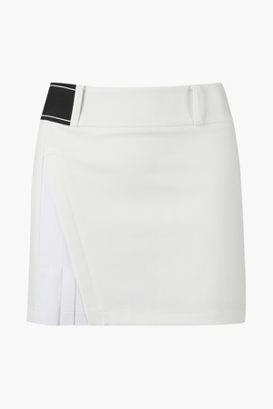 여성 플리츠 포인트 H라인 스커트 (DP12WFSK21)