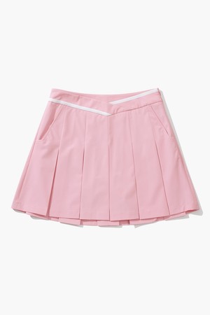 여성 오비변형 전체플리츠 스커트 (GP222LSK42)