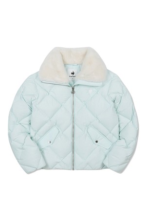 [에슬레저] 여성 디아망 숏기장 구스다운 민트(QO422ODJN1)