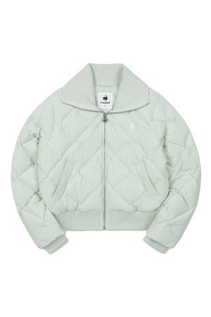 [에슬레저] 여성 다이아튜브 경량 다운 민트(QO422ODJO3)