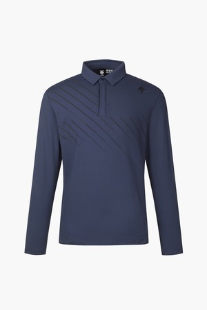 앞판 프린트 디테일 판매주력 긴팔 티셔츠 (DO32MFTL95)