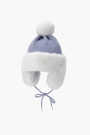 여성 방울 니트 비니 (DO42WFCPO3)