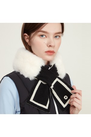 여성 쁘띠 퍼 머플러 (GO422LSAN1)