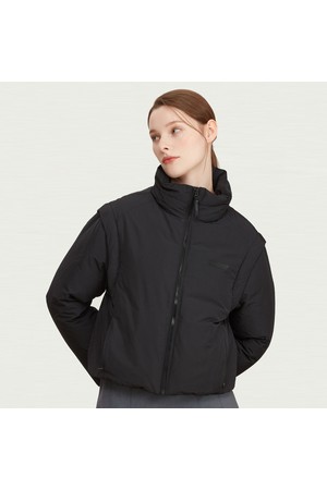 여성 풀집업 소매탈부착 다운 점퍼 (GO422LDJO3)