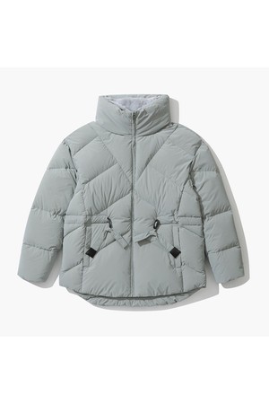 여성 풀집업 허리스트링 롱다운 점퍼 (GO422LDJO5)