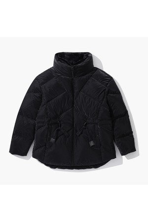 여성 풀집업 허리스트링 롱다운 점퍼 (GO422LDJO5)