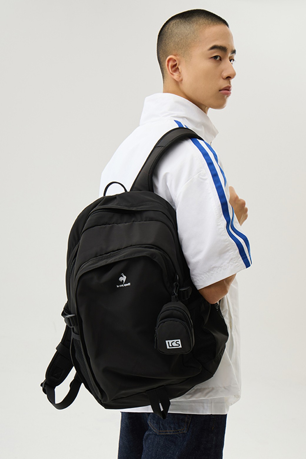 NMIXX着用★LE COQ★LE SAC BACKPACK org.jpg