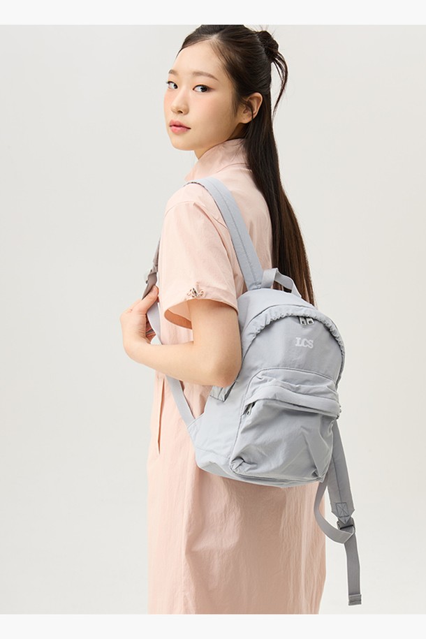 le coq sportif - 백팩 - (12L) LE SAC 미니 백팩 - 그레이(QQ123ABP14)