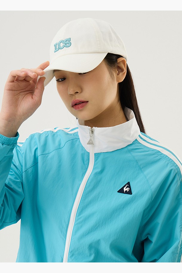 le coq sportif - 모자 - 볼드 레터링 볼캡 - 화이트(QQ123ACP24)