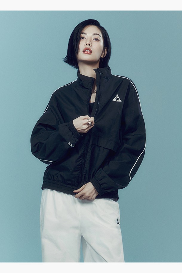 le coq sportif - 자켓 - PROUD 퍼텍스 메쉬자켓 - 블랙(QQ123LJK21)