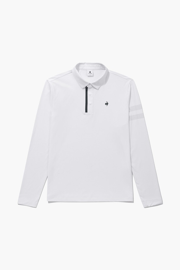 le coq sportif golf - 긴팔티셔츠 - 남성 더블라인 스윙 티셔츠 (GQ121MTL12)