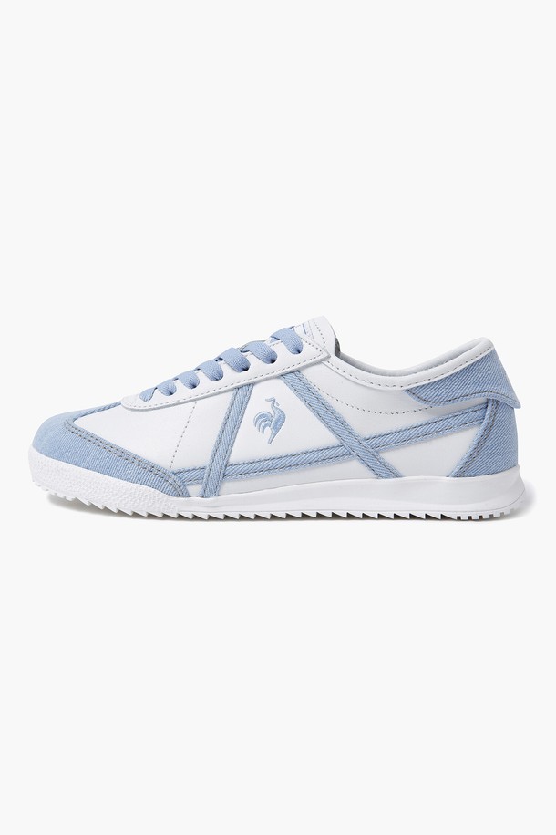 le coq sportif - 스니커즈 - 포폴라 클래식 프리미엄 데님 블루(QP123LSN14)