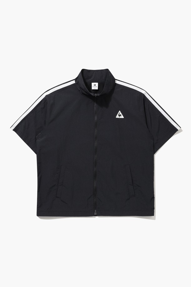 le coq sportif - 자켓 - 선데이 반팔 자켓 - 블랙(QQ123LJK36)