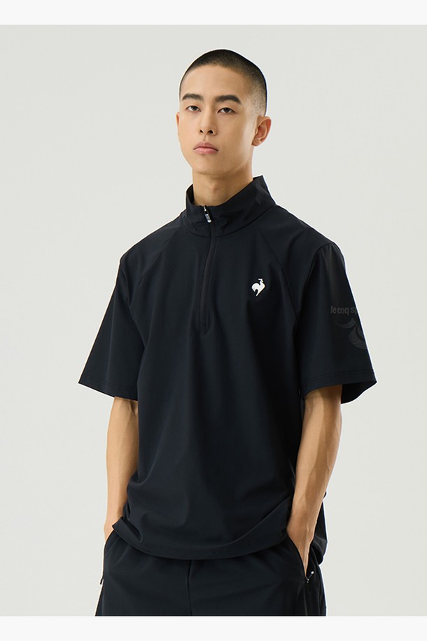 le coq sportif - 자켓 - 트리코트 아노락자켓 - 블랙(QQ123EJK32)