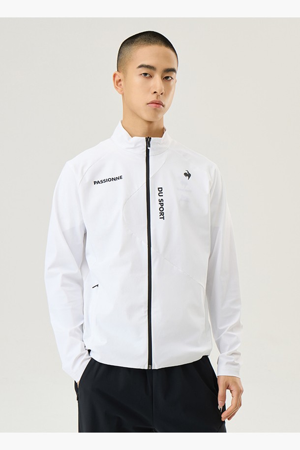 le coq sportif - 자켓 - 트리코트 트랙탑 - 화이트(QQ123EFT31)