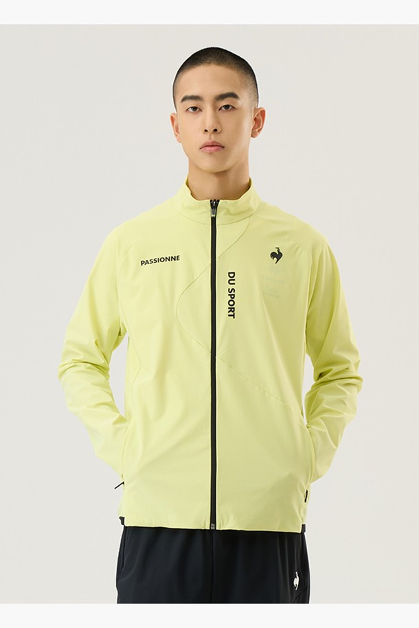 le coq sportif - 자켓 - 트리코트 트랙탑 - 라임(QQ123EFT31)