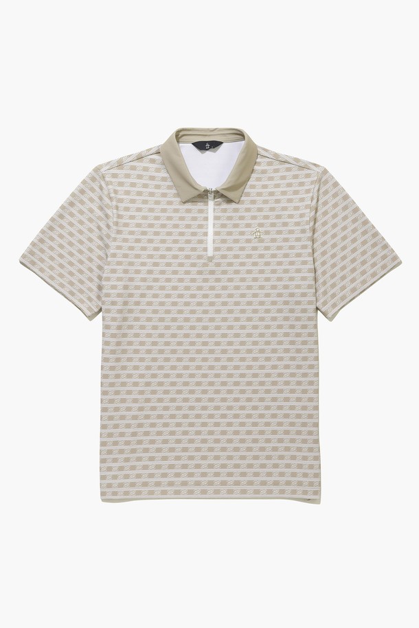 남성 패턴 반팔 티셔츠 베이지(MQ121MTS34)는 여름철 골프 및 일상생활에서 활용하기 좋은 남성용 반팔 티셔츠입니다. 베이지와 화이트 컬러로 출시되었으며, 폴리에스터와 폴리우레탄 혼방 소재로 제작되어 얇고 통기성이 우수합니다. 레귤러 핏에 카라넥 디자인, 스트라이프 및 로고 패턴, 반소매 기장으로 스포티하고 베이직한 스타일을 연출합니다. 요철감 있는 촉감으로 착용감을 높였으며, 미니멀하고 캐주얼한 골프룩을 완성할 수 있습니다.
