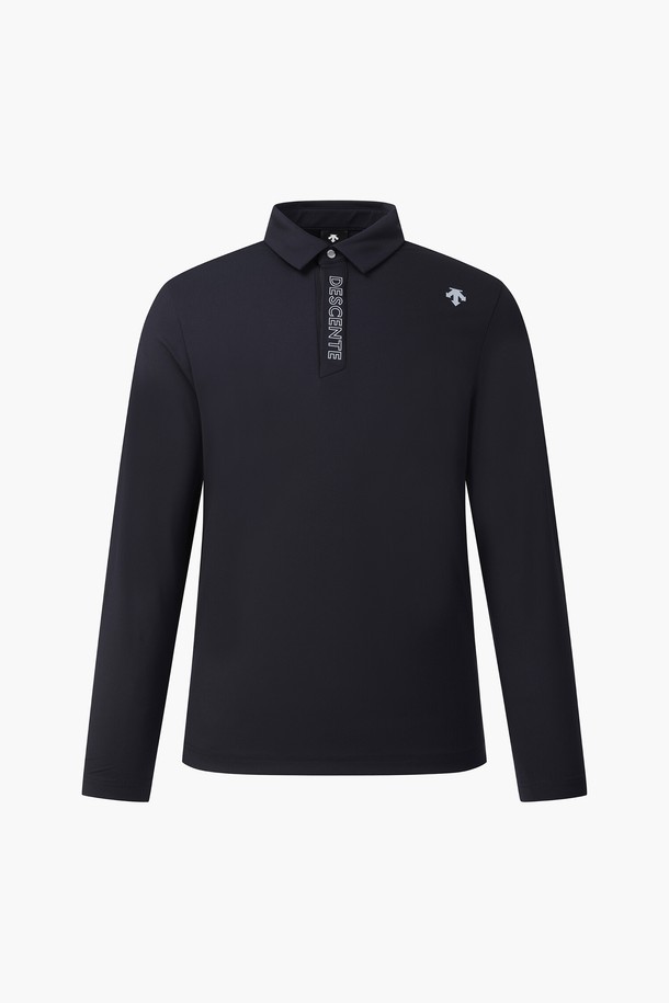 DESCENTE GOLF - 긴팔티셔츠 - 남성 이니셜 포인트 긴팔 티셔츠 (DP32MFTL91)