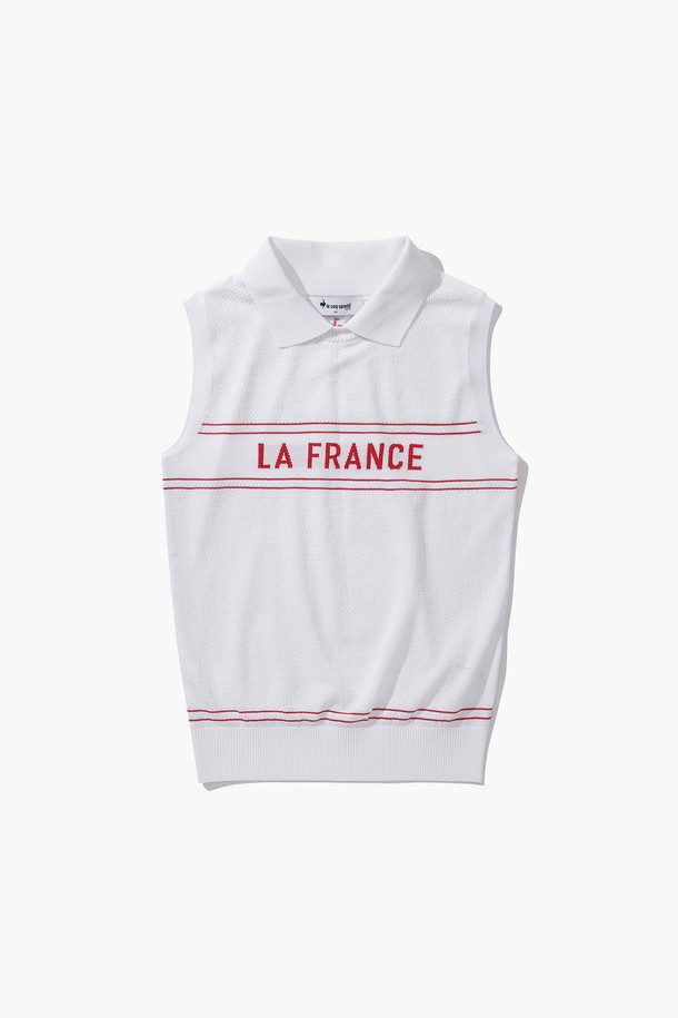 le coq sportif golf - 베스트/가디건 - 여성 스카시 져지 하이브리드 스웨터 (GP222LKP63)