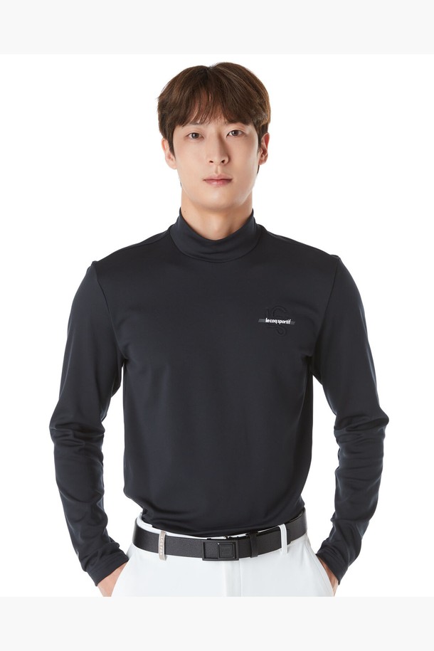 le coq sportif golf - 긴팔티셔츠 - 남성 기모 하이넥 이너 (GP421MILO1)