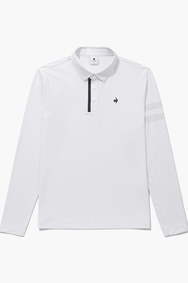 le coq sportif golf - 긴팔티셔츠 - 남성 더블라인 스윙 티셔츠 (GQ121MTL12)