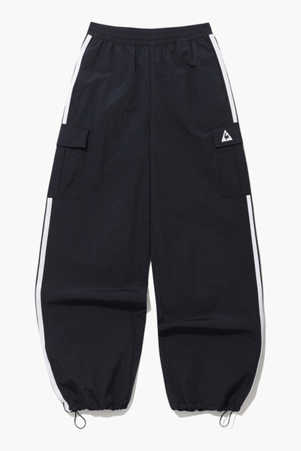 le coq sportif - 롱/미디팬츠 - 선데이 스트레이트 팬츠 - 블랙(QQ123LPT36)