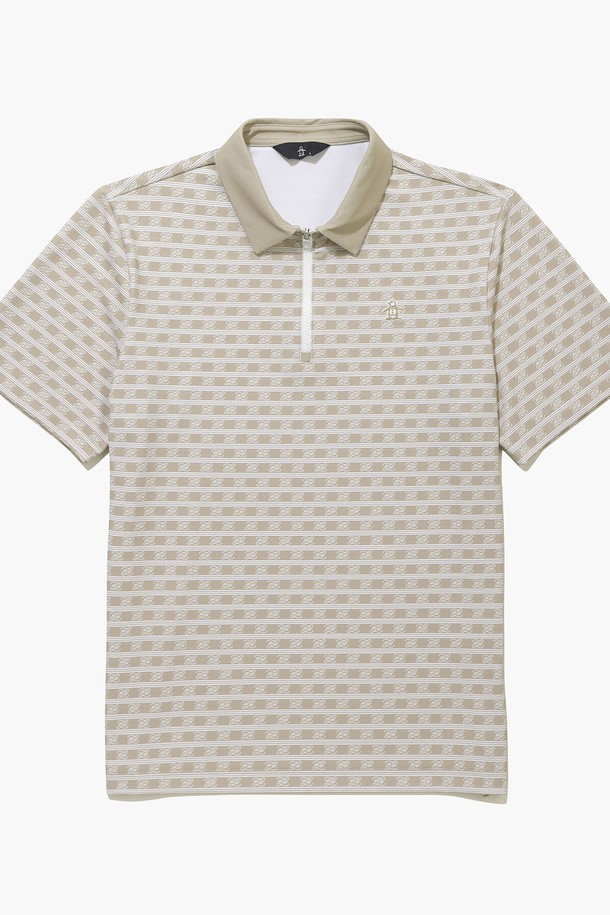 남성 패턴 반팔 티셔츠 베이지(MQ121MTS34)는 여름철 골프 및 일상생활에서 활용하기 좋은 남성용 반팔 티셔츠입니다. 베이지와 화이트 컬러로 출시되었으며, 폴리에스터와 폴리우레탄 혼방 소재로 제작되어 얇고 통기성이 우수합니다. 레귤러 핏에 카라넥 디자인, 스트라이프 및 로고 패턴, 반소매 기장으로 스포티하고 베이직한 스타일을 연출합니다. 요철감 있는 촉감으로 착용감을 높였으며, 미니멀하고 캐주얼한 골프룩을 완성할 수 있습니다.
