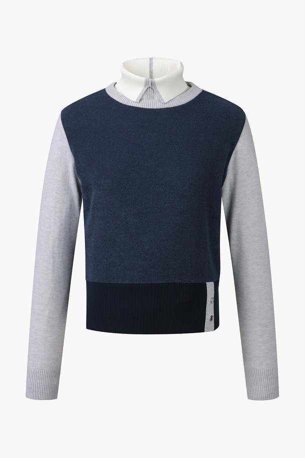 여성 방풍 탈부착 니트 풀오버 (DP42WFKPO6)는 봄, 가을 시즌 골프 활동에 적합한 스포티 스타일의 상의입니다. 부드러운 촉감의 나일론, 폴리에스터, 폴리우레탄, 레이온 혼방 소재로 제작되어 뛰어난 착용감을 선사합니다. 무지 디자인에 긴 소매와 니트넥으로 포인트를 주었으며, 레귤러핏으로 편안하게 착용 가능합니다. 방풍 기능과 탈부착 가능한 디자인으로 변덕스러운 날씨에도 유연하게 대응할 수 있어 골프룩으로 활용하기 좋습니다.
