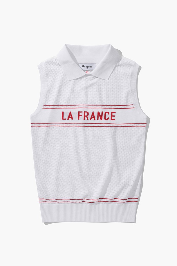 le coq sportif golf - 베스트/가디건 - 여성 스카시 져지 하이브리드 스웨터 (GP222LKP63)