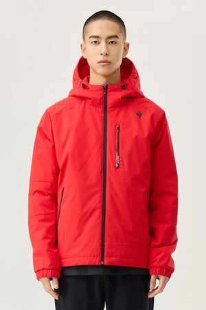 유니 레귤러핏 소프트쉘 패딩자켓 - 레드(QQ123EPD11)