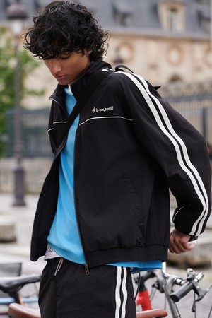 선데이 바람막이 자켓 블랙(QP323TJK75)