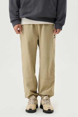 나일론 스판 기모 조거 팬츠 베이지(QP423CPTO1)